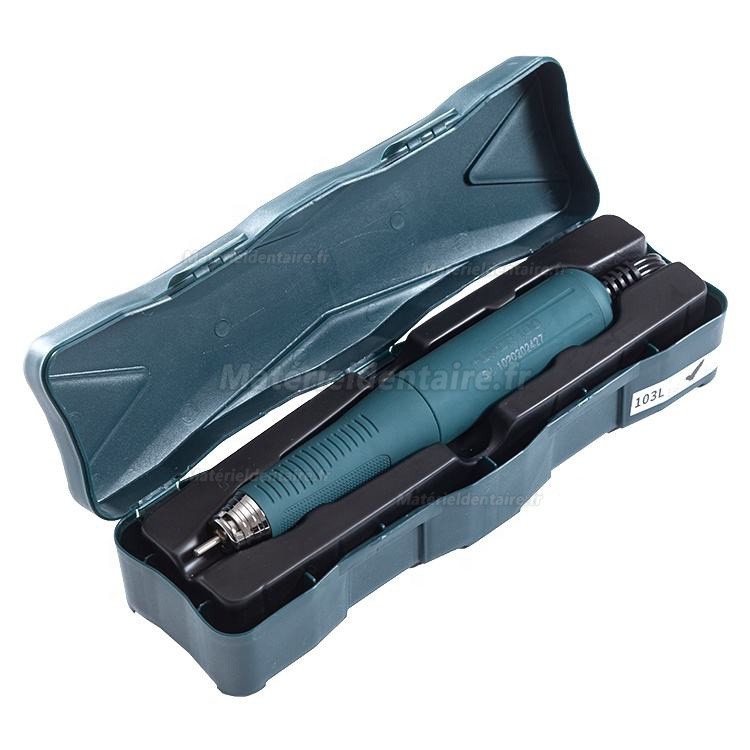 Micromoteur laboratoire dentaire sans balais AI-TE® AT-CM-38 avec pièces à main AT-A4 et AT-A7